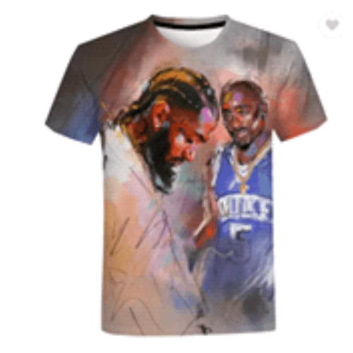 2 Pac T-shirt Yankees