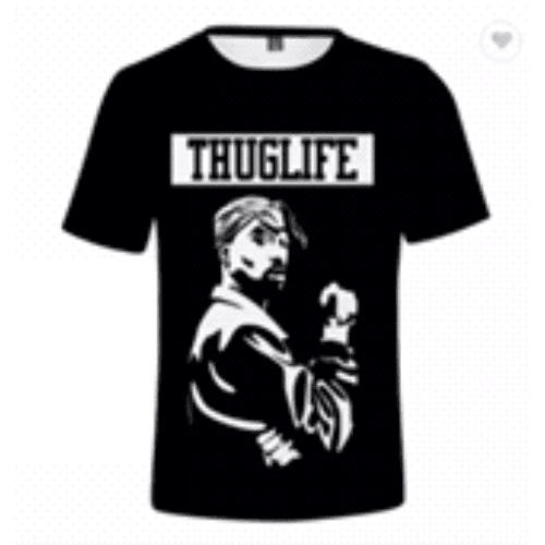 2 Pac T-shirt Thuglufe