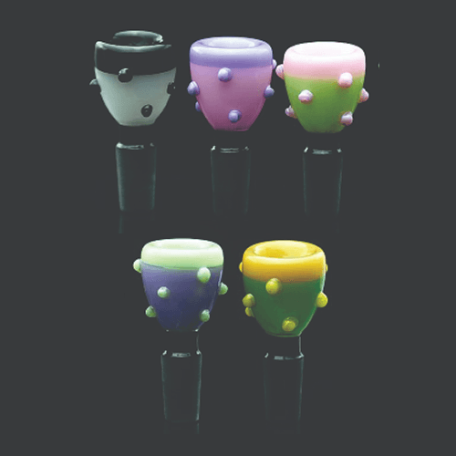 14mm Cactus Bowl Pieces Assorted Colors