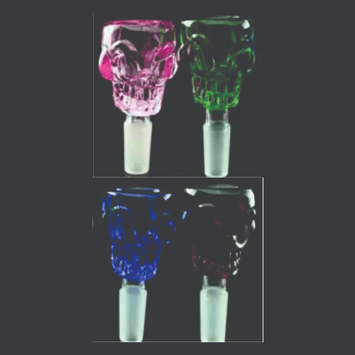 Colored Skull Ball Pieces