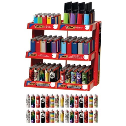 Bic 3 Tier Lighter Display
