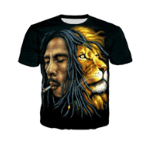 Bob Marley T-shirt with lion