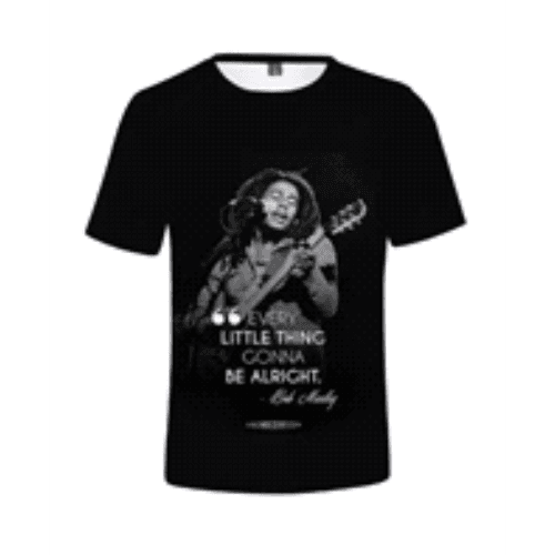 Bob Marley T-shirt “Every little thing gonna be alright”