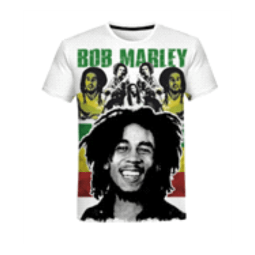 Bob Marley T-shirt white