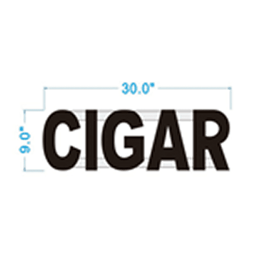 Cigar Sign 30*9inch