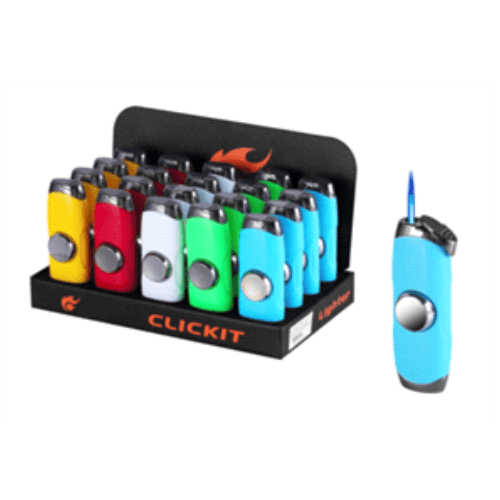 Click it- FIDGET SPINNABLE TORCH
