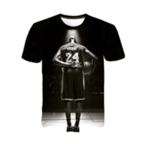Kobe Bryant T-shirt black back