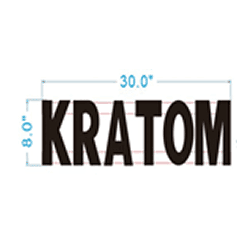 Kratom Sign 30*8inch