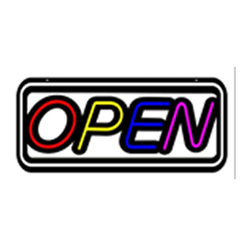 Open Sign 35*17.5inch