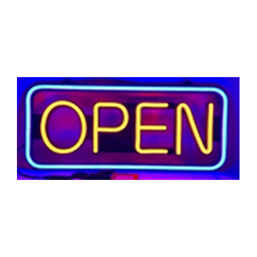 Open sign 35*17.5inch
