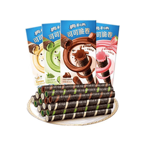 Oreo Wafer Rolls 50g