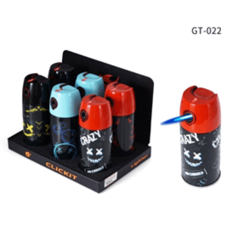 Click it - SPRAYCAN TORCH- SMILE FACE