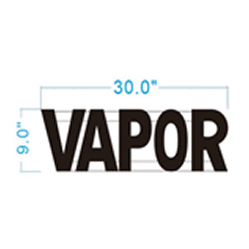 Vapor Sign 30*9inch