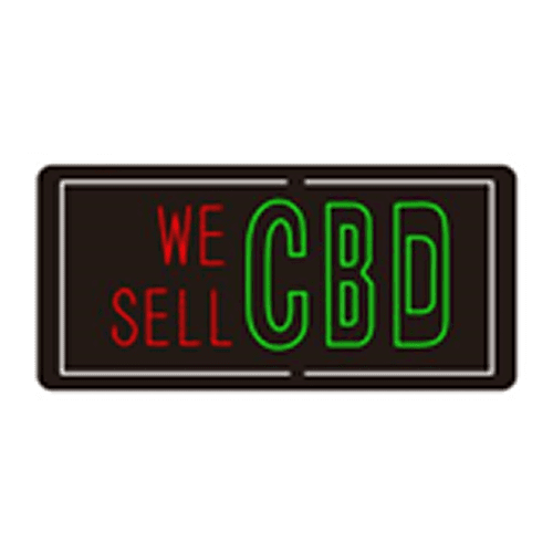 We sell CBD Sign 35*17.5inch